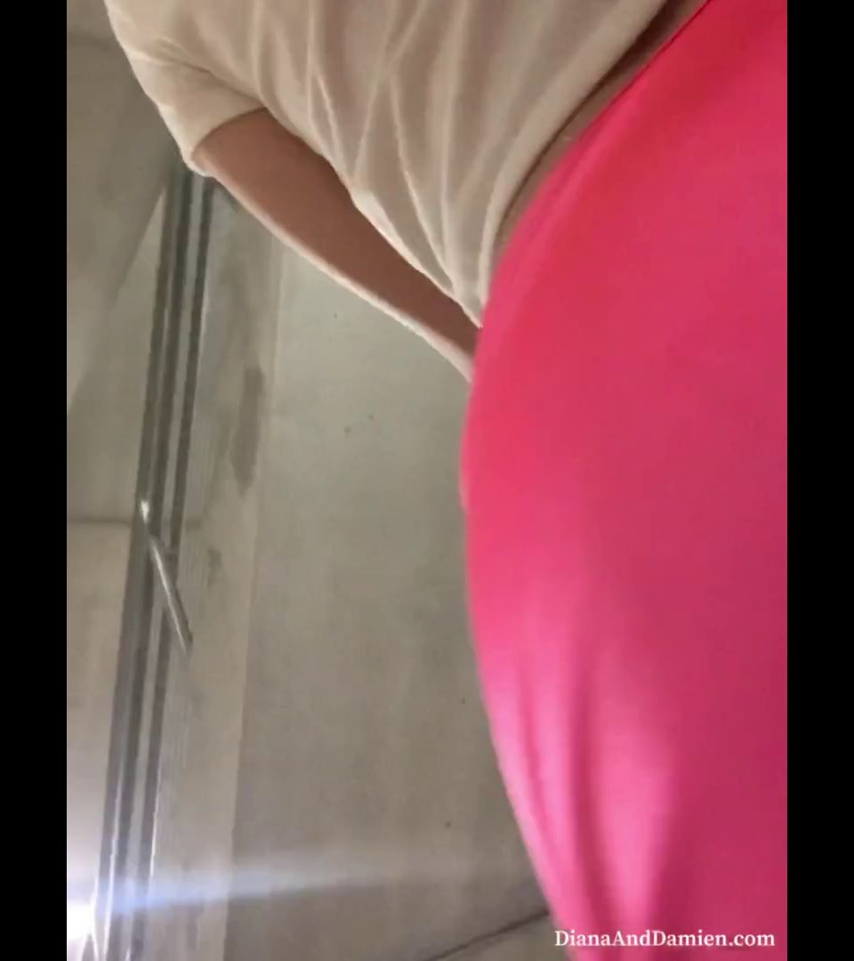 84 Flashing Her Sexy Orange Thong 1080p